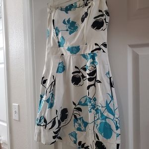 Strapless summer dress